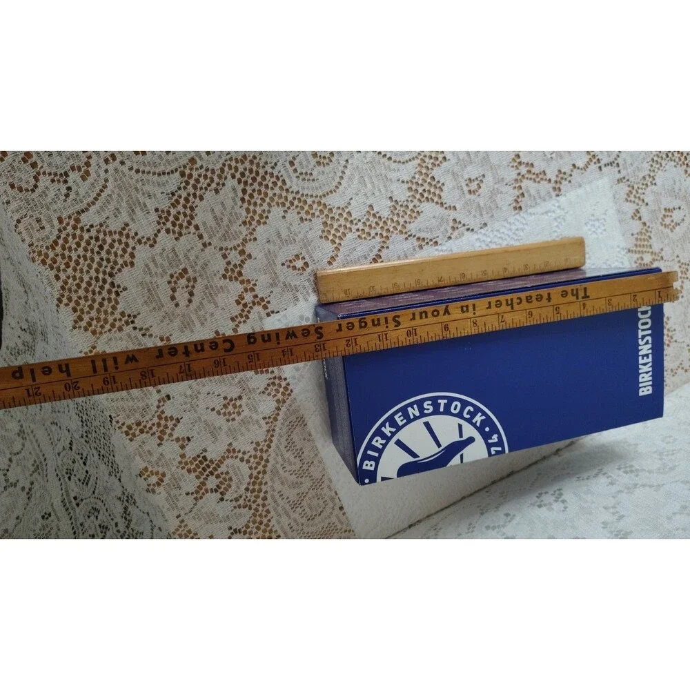 Size 38 Birkenstock EMPTY Shoe Box with Tissue and Card